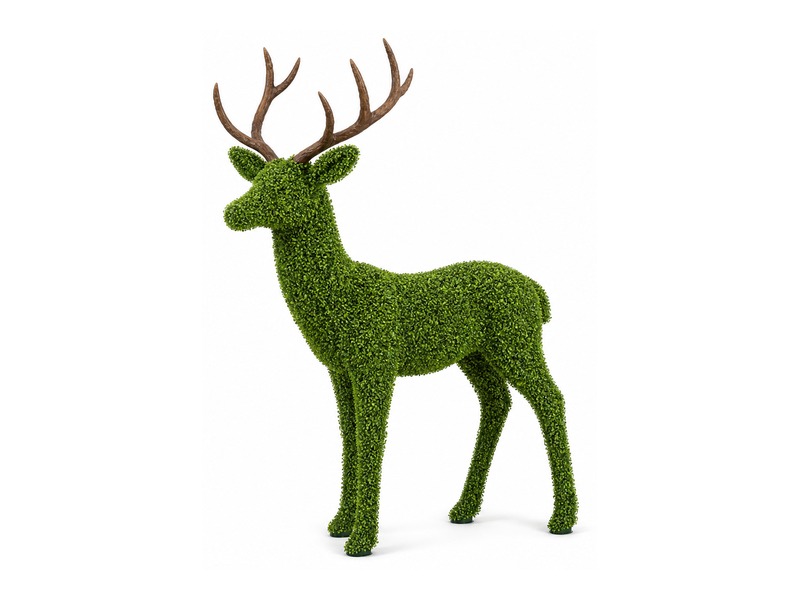 Animal topiary form