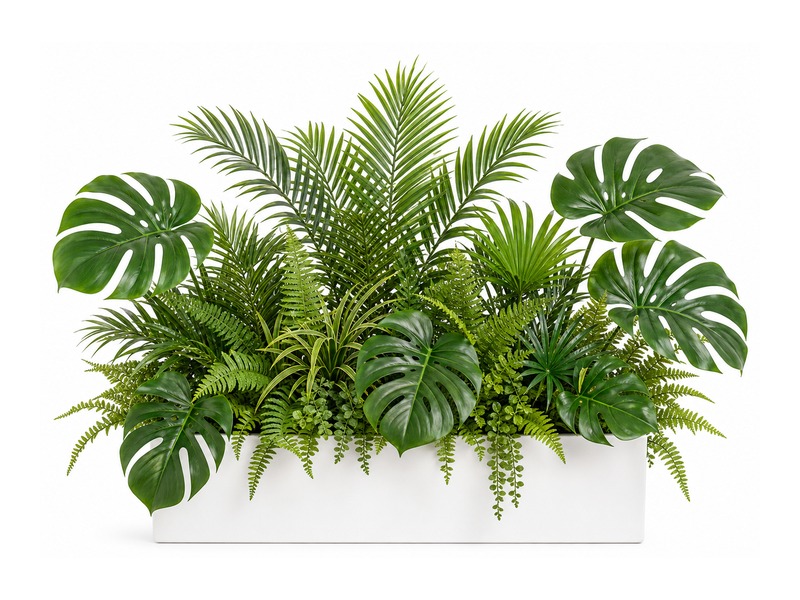 Mixed tropical planter