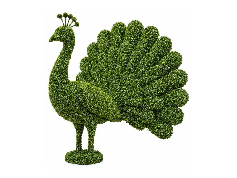Peacock Topiary