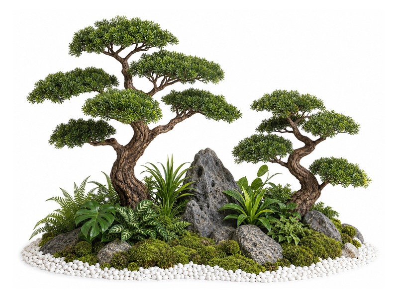 Fern fronds